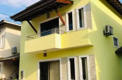Casa em condomínio para venda em lauro de freitas, buraquinho, 4 dormitórios, 2 suítes, 4 banheiros, 2 vagas