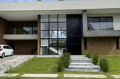 Casa em condomínio para venda em camaçari, busca vida (abrantes), 4 dormitórios, 4 suítes, 4 banheiros, 4 vagas
