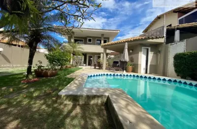 Casa para venda em lauro de freitas, vilas do atlântico, 5 dormitórios, 5 suítes, 7 banheiros, 4 vagas