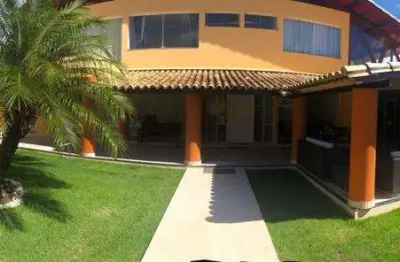 Casa em condomínio para venda em lauro de freitas, buraquinho, 4 dormitórios, 4 suítes, 5 banheiros, 3 vagas
