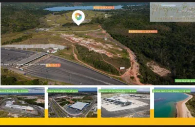 Terreno à venda na Rodovia BA-535 - Via Parafuso, 54, Vívea, Camaçari