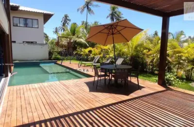 Casa em condomínio para venda em mata de são joão, praia do forte, 4 dormitórios, 4 suítes, 5 banheiros, 2 vagas