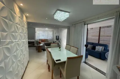 Casa em condomínio para venda em camaçari, abrantes, 4 dormitórios, 3 suítes, 5 banheiros, 3 vagas