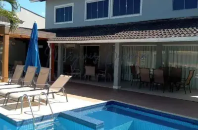 Casa em condomínio para venda em lauro de freitas, buraquinho, 5 dormitórios, 3 suítes, 4 banheiros, 2 vagas