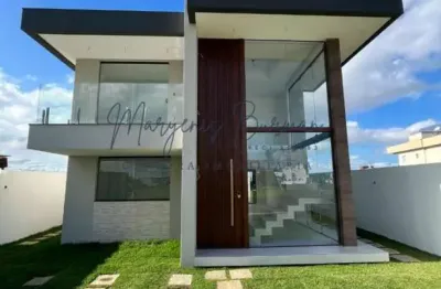 Casa em condomínio para venda em camaçari, jardim limoeiro, 3 dormitórios, 3 suítes, 4 banheiros, 2 vagas