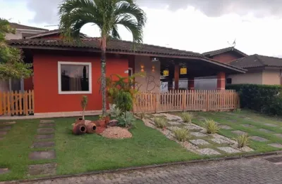 Casa em condomínio para venda em camaçari, nova abrantes (abrantes), 3 dormitórios, 3 suítes, 4 banheiros, 1 vaga