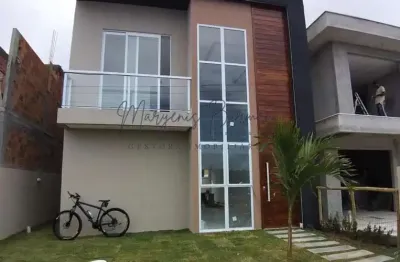 Casa em condomínio para venda em camaçari, nova abrantes (abrantes), 3 dormitórios, 2 suítes, 3 banheiros, 2 vagas