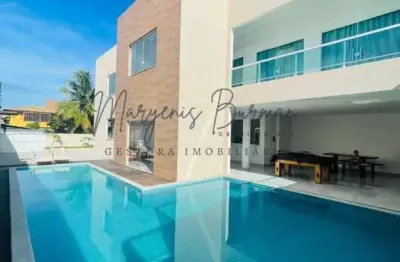 Casa em condomínio para venda em camaçari, barra do jacuípe (monte gordo), 5 dormitórios, 5 suítes, 6 banheiros, 3 vagas