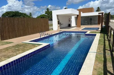Casa em condomínio para venda em camaçari, vila de abrantes (abrantes), 4 dormitórios, 1 suíte, 3 banheiros, 1 vaga