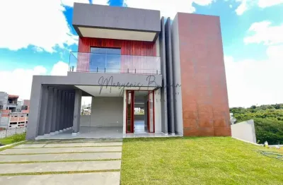 Casa em condomínio para venda em camaçari, alphaville (abrantes), 4 dormitórios, 4 suítes, 6 banheiros, 5 vagas