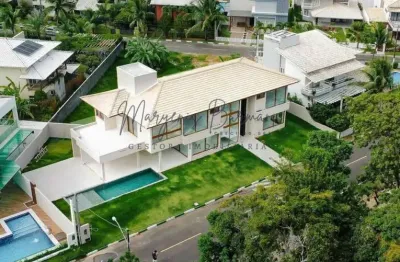 Casa em condomínio para venda em camaçari, guarajuba, 6 dormitórios, 6 suítes, 8 banheiros, 8 vagas