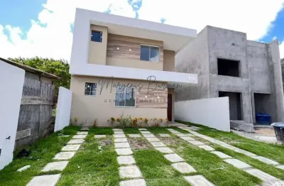 Casa em condomínio para venda em camaçari, boa união (abrantes), 4 dormitórios, 1 suíte, 3 banheiros, 2 vagas