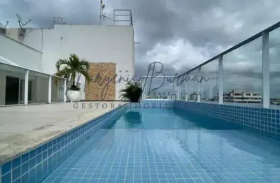 Cobertura para venda em lauro de freitas, recreio ipitanga, 4 dormitórios, 2 suítes, 4 banheiros, 2 vagas