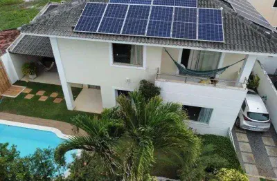 Casa em condomínio para venda em lauro de freitas, miragem, 3 dormitórios, 3 suítes, 5 banheiros, 2 vagas