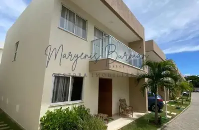 Casa em condomínio para venda em lauro de freitas, buraquinho, 3 dormitórios, 1 suíte, 3 banheiros, 2 vagas