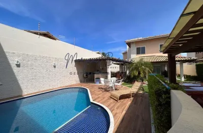 Casa em condomínio para venda em lauro de freitas, miragem, 4 dormitórios, 4 suítes, 6 banheiros, 2 vagas