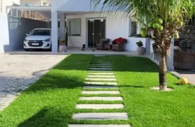 Casa em condomínio para venda em lauro de freitas, buraquinho, 3 dormitórios, 3 suítes, 5 banheiros, 5 vagas