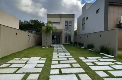 Casa em condomínio para venda em camaçari, catu de abrantes (abrantes), 4 dormitórios, 4 suítes, 6 banheiros, 2 vagas