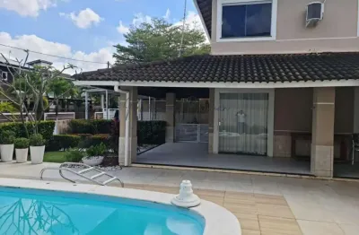 Casa em condomínio para venda em lauro de freitas, buraquinho, 4 dormitórios, 4 suítes, 5 banheiros, 2 vagas