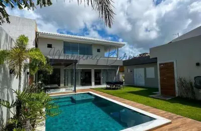Casa para venda em lauro de freitas, vilas do atlântico, 5 dormitórios, 5 suítes, 7 banheiros, 3 vagas
