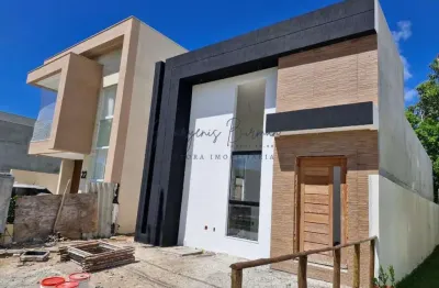 Casa em condomínio para venda em camaçari, catu de abrantes (abrantes), 3 dormitórios, 1 suíte, 2 banheiros, 2 vagas