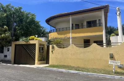 Casa em condomínio para locação em lauro de freitas, estrada do côco, 6 dormitórios, 4 suítes, 6 banheiros, 5 vagas