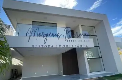 Casa em condomínio para venda em lauro de freitas, buraquinho, 4 dormitórios, 4 suítes, 5 banheiros, 3 vagas