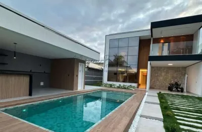 Casa em condomínio para venda em camaçari, barra do jacuípe, 5 dormitórios, 2 suítes, 6 banheiros, 4 vagas