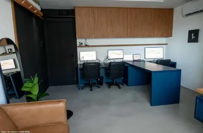 Sala comercial para venda em lauro de freitas, vilas do atlântico, 1 banheiro