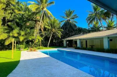 Casa em condomínio para venda em camaçari, busca vida (abrantes), 5 dormitórios, 4 suítes, 7 banheiros, 7 vagas