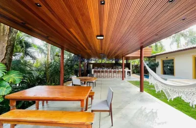 Casa em condomínio para venda em camaçari, busca vida (abrantes), 4 dormitórios, 2 suítes, 5 banheiros, 4 vagas