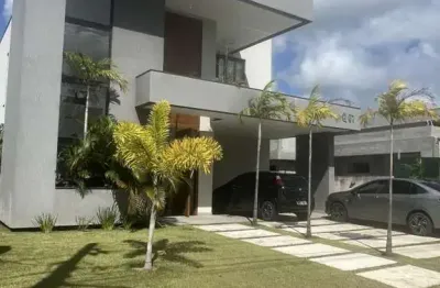 Casa em condomínio para venda em camaçari, alphaville (abrantes), 4 dormitórios, 4 suítes, 6 banheiros, 3 vagas