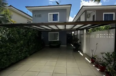 Casa em condomínio para locação em lauro de freitas, buraquinho, 4 dormitórios, 1 suíte, 4 banheiros, 2 vagas