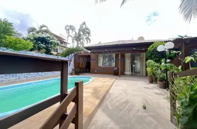 Casa para locação em lauro de freitas, buraquinho, 5 dormitórios, 2 suítes, 5 banheiros, 2 vagas