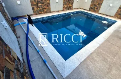 Casa com 4 quartos na aparecida, com piscina e churrasqueira na aparecida