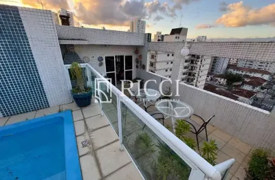 Cobertura com 3 quartos à venda no Embaré, Santos 