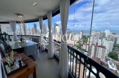 Imperdível cobertura de alto padrão com 2 suítes no josé menino, santos-sp - 150 m², 4 salas, 3 banheiros, 3 vagas!