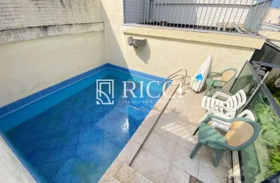 Cobertura com 3 quartos à venda no Ponta da Praia, Santos 