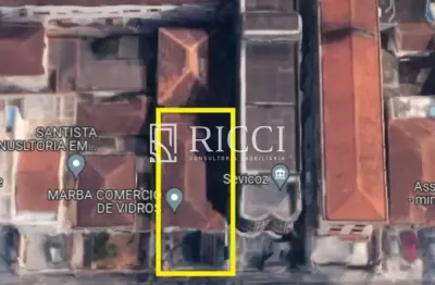 Terreno comercial à venda no Marapé, Santos 