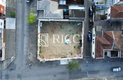 Terreno comercial à venda na Vila Mathias, Santos 
