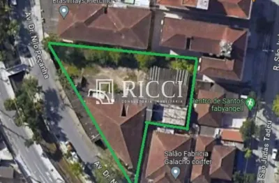Terreno comercial à venda no Marapé, Santos 