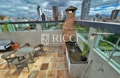 Cobertura com 3 quartos à venda no Ponta da Praia, Santos 