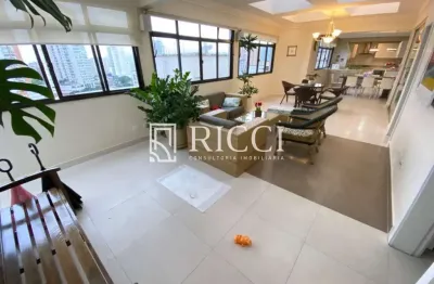 Cobertura com 4 quartos à venda no ponta da praia, santos , 540 m2 por r$ 4.400.000