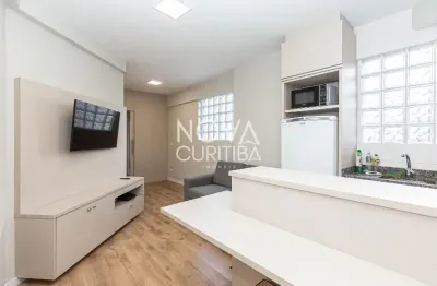 Apartamento com 1 dormitório à venda, 36 m² por r$ 350.000,00 - centro - curitiba/pr