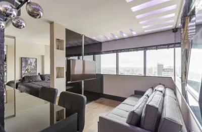 Apartamento com 1 dormitório à venda, 39 m² por r$ 750.000 - centro - curitiba/pr