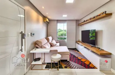 Lindo apartamento 2 quartos à venda 100% mobiliado em parque 10, manaus-am;