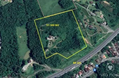 Terreno à venda na Rodovia BR-101, 17361, Pirabeiraba, Joinville