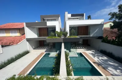 Casa condomínio rio mar - 453m² de luxo na barra - 4 suítes - área gourmet