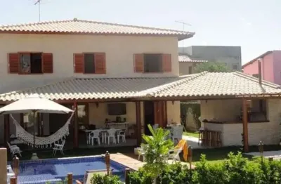 Casa em condomínio fechado com 5 quartos para alugar na cond.villa de jacuipe, 16, barra do jacuípe, camaçari por r$ 7.500