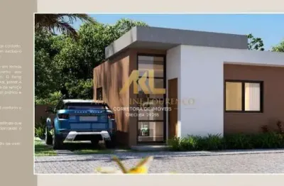 Casa em condomínio fechado com 3 quartos à venda na rua colônia boa união, 1, catu de abrantes, camaçari por r$ 494.900
